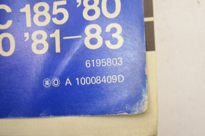 OEM Honda Shop Manual ATC 185, 185S 200