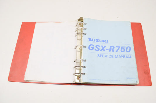 OEM Suzuki 99500-37080-03E GSX-R750 Service Manual