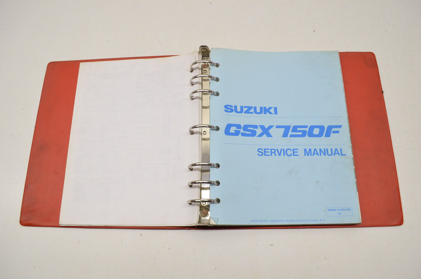 OEM Suzuki 99500-37065-03E GSX750F GSF600S Serv. Manual