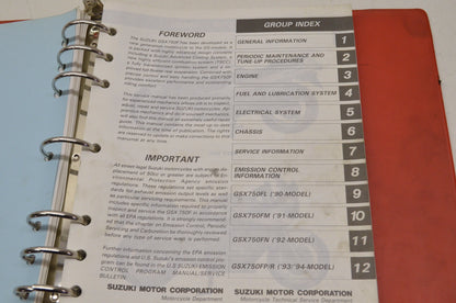 OEM Suzuki 99500-37065-03E GSX750F GSF600S Serv. Manual