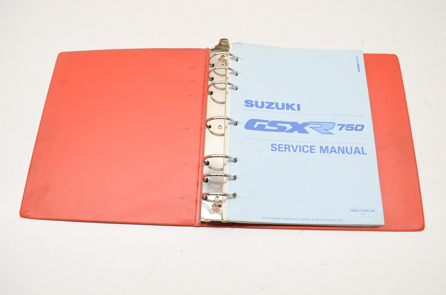 OEM Suzuki 99500-37056-03E GSX-R750 1988-9 Service Manual