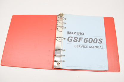 OEM Suzuki 99500-35040-03E Service Manual GSF600S