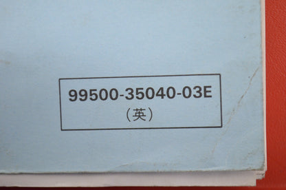 OEM Suzuki 99500-35040-03E Service Manual GSF600S