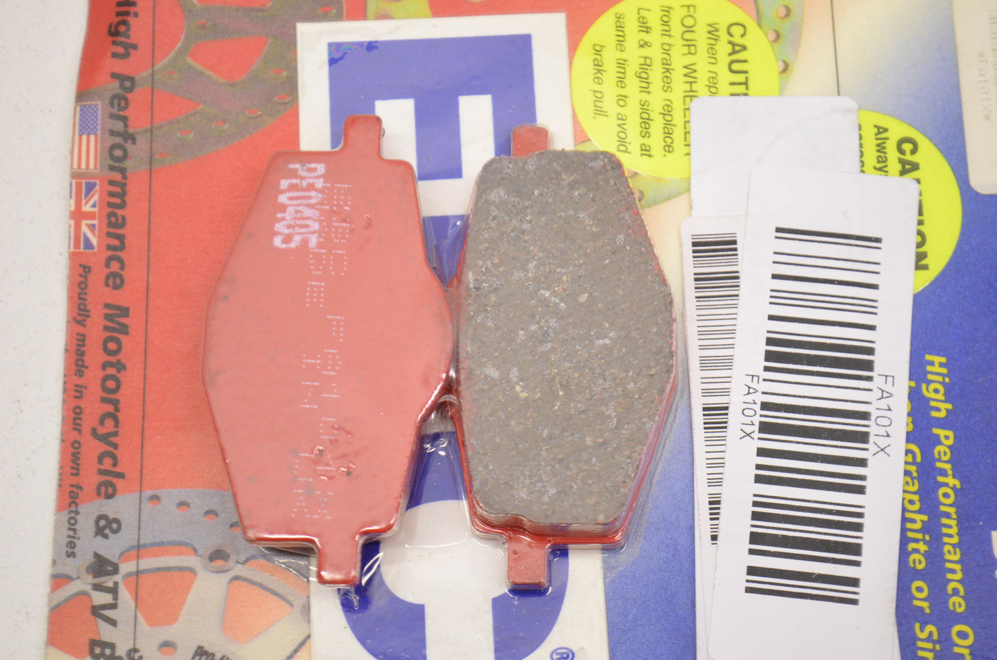 New EBC Red Brake Pad Kit NOS