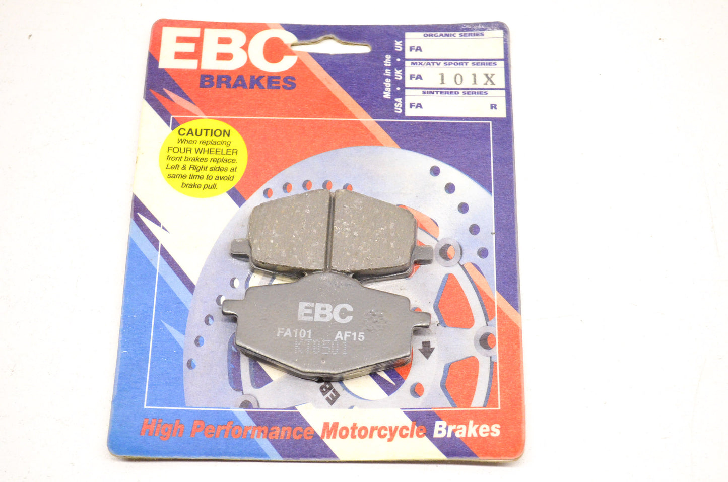 New EBC Brake Pad Kit NOS