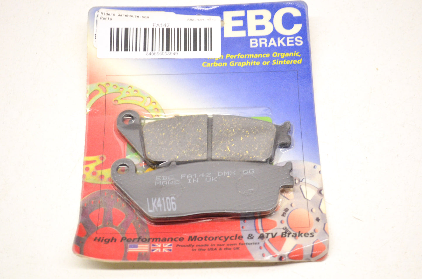 New EBC Brake Pad Kit NOS