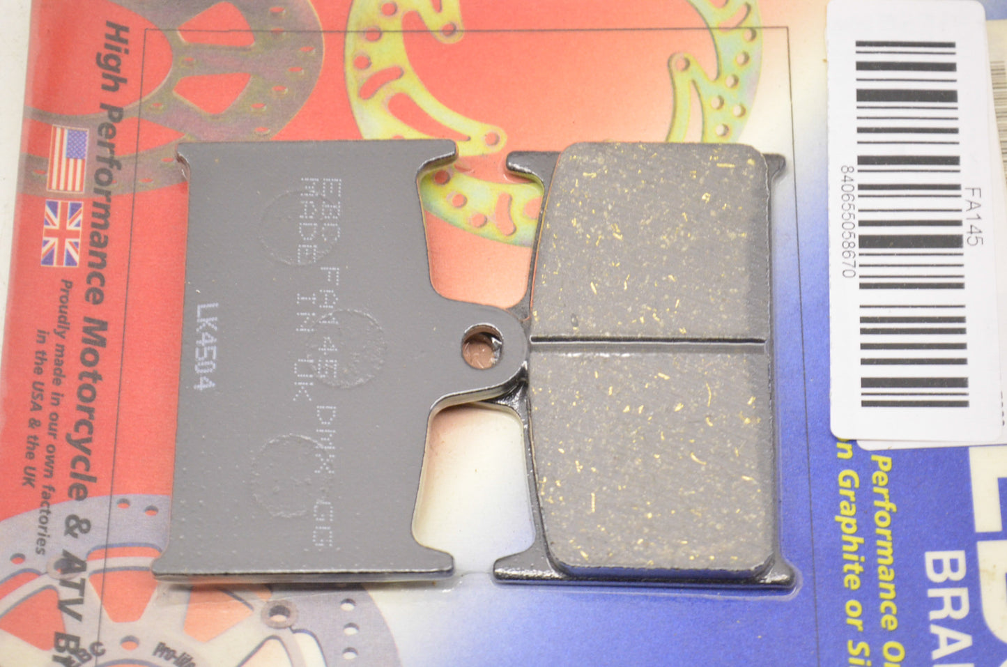 New EBC Brake Pad Kit NOS
