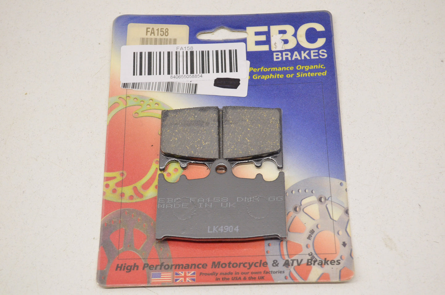 New EBC Brake Pad Kit NOS
