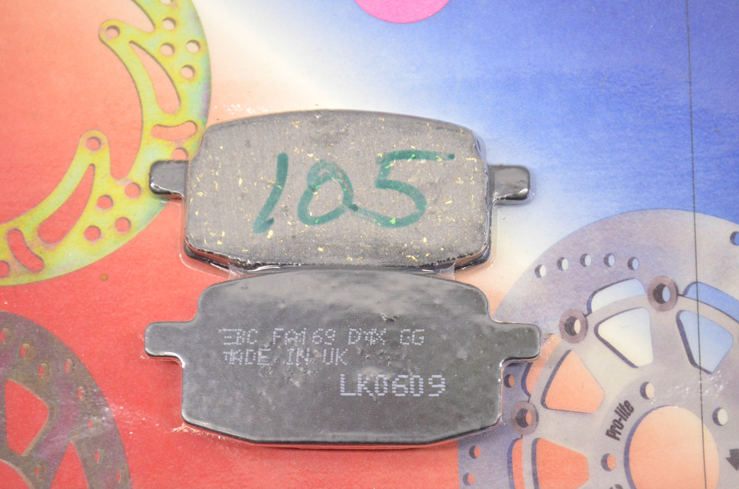 New EBC Brake Pad Kit NOS