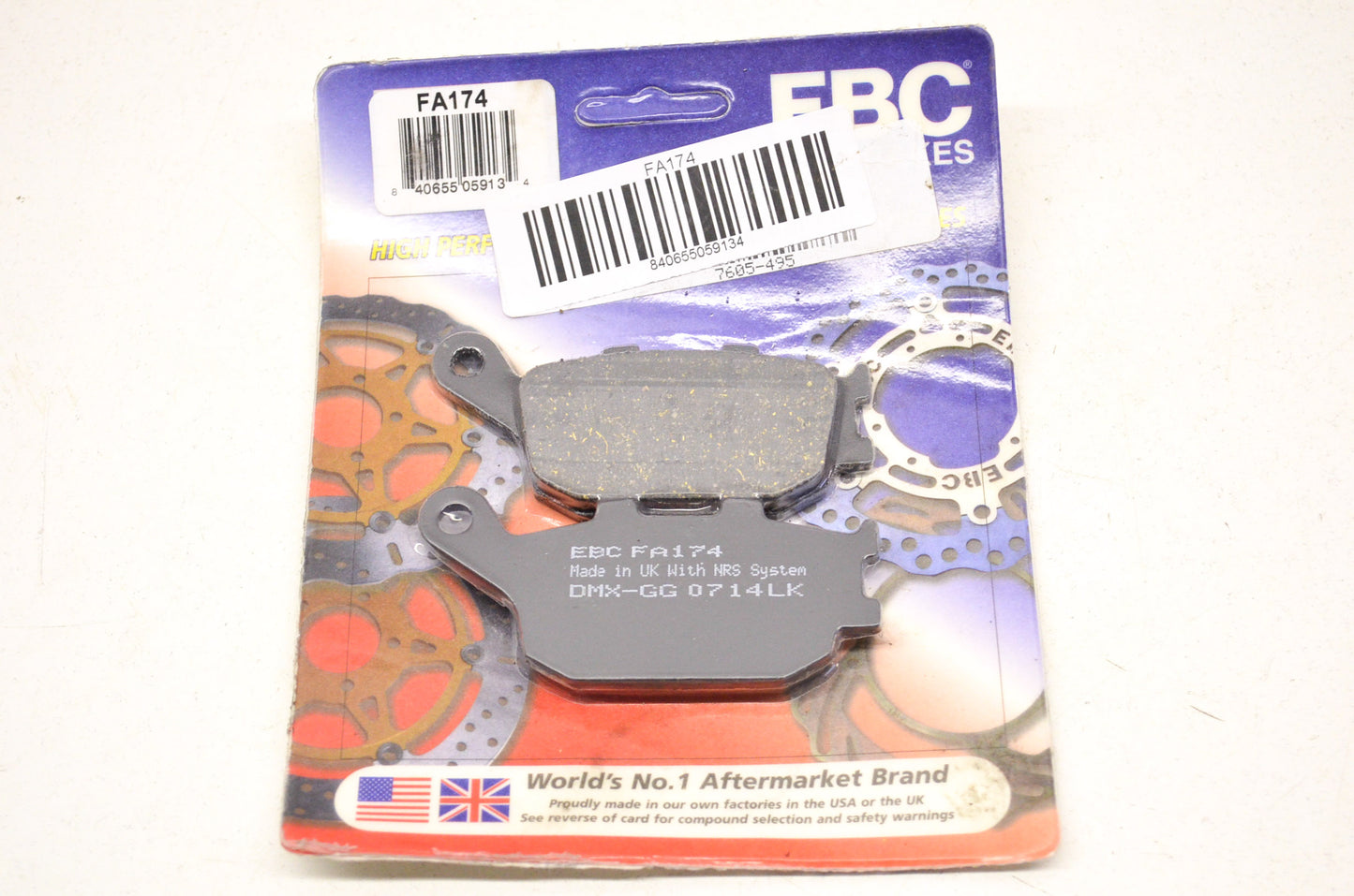 New EBC Brake Pad Kit NOS