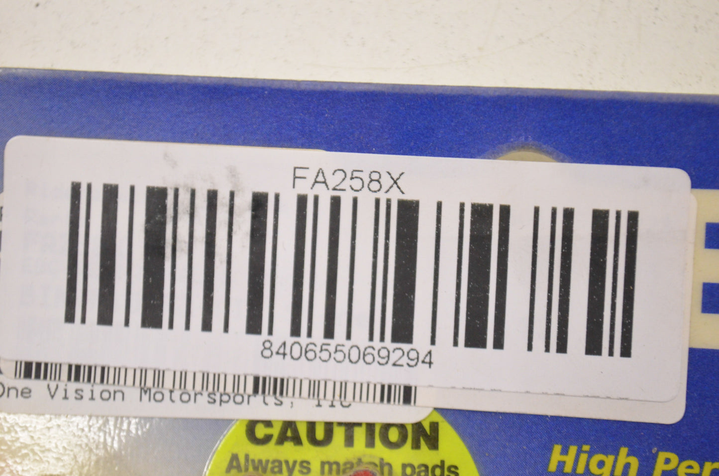 New EBC Red Brake Pad Kit NOS