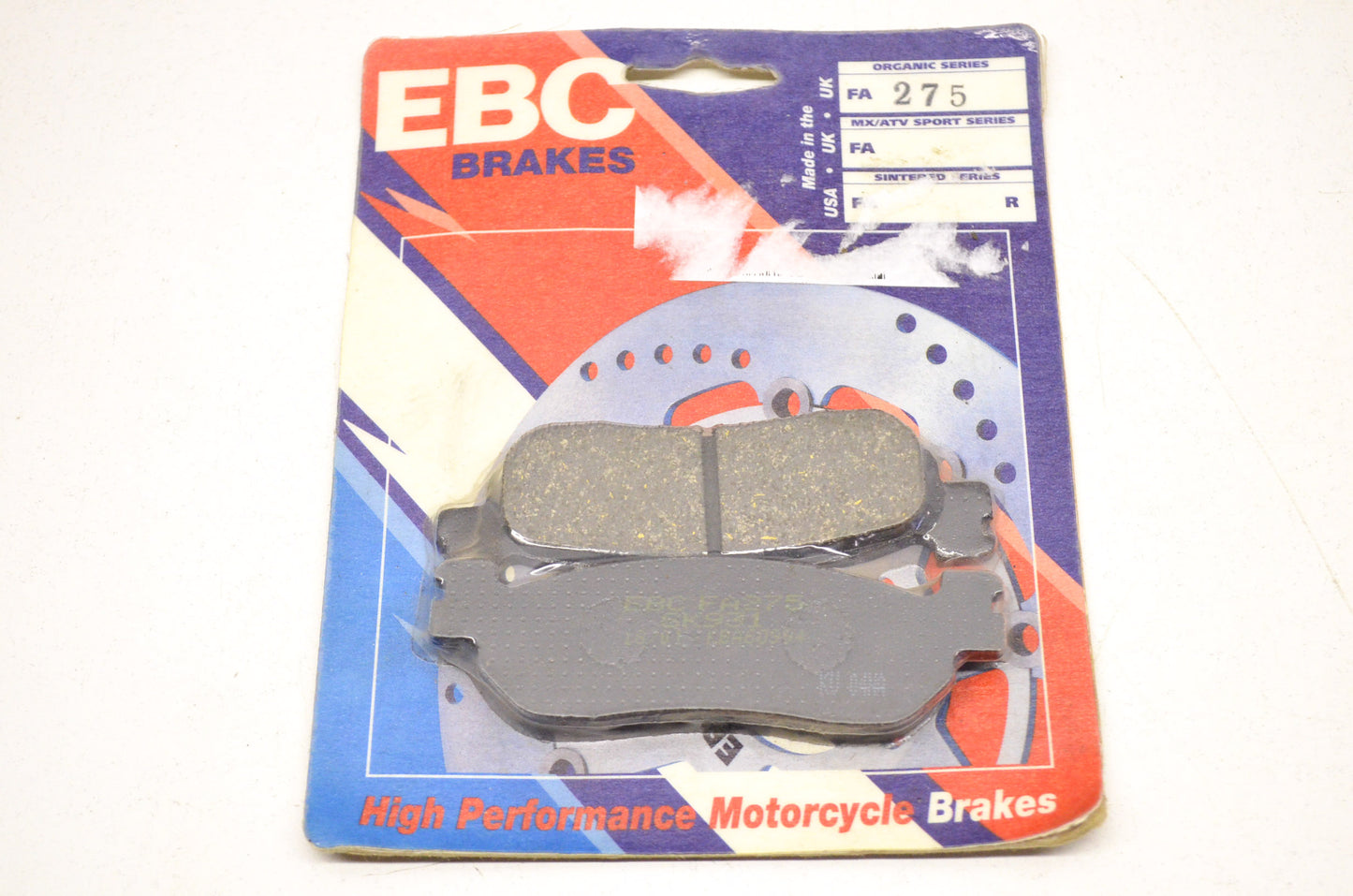 New EBC Brake Pad Kit NOS