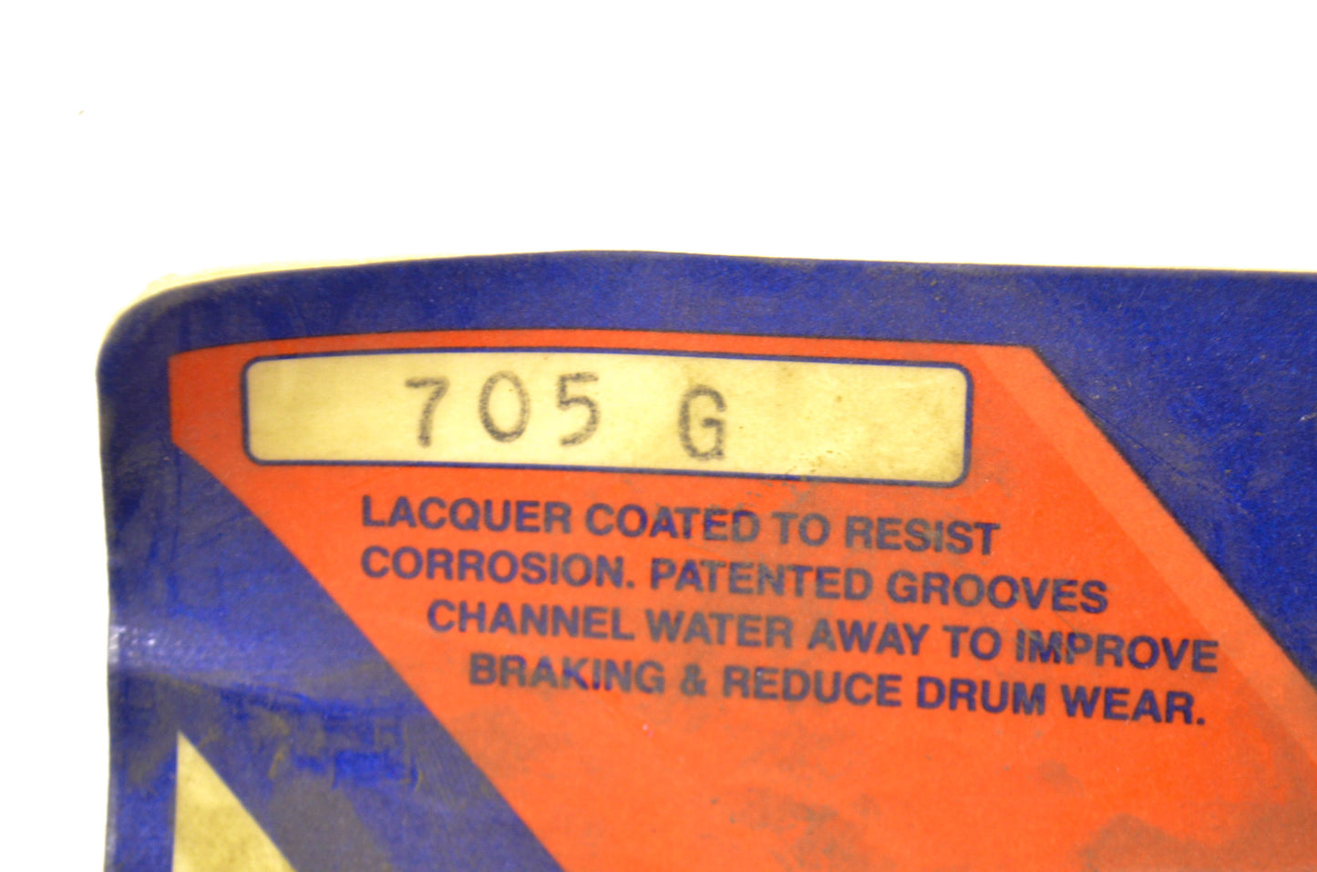 EBC 705G Grooved Brake Shoe Kit NOS