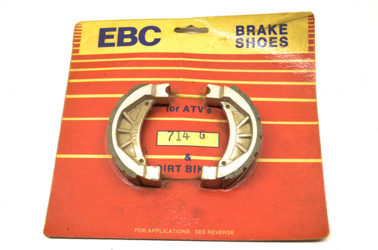 EBC 714G Grooved Brake Shoe Kit NOS