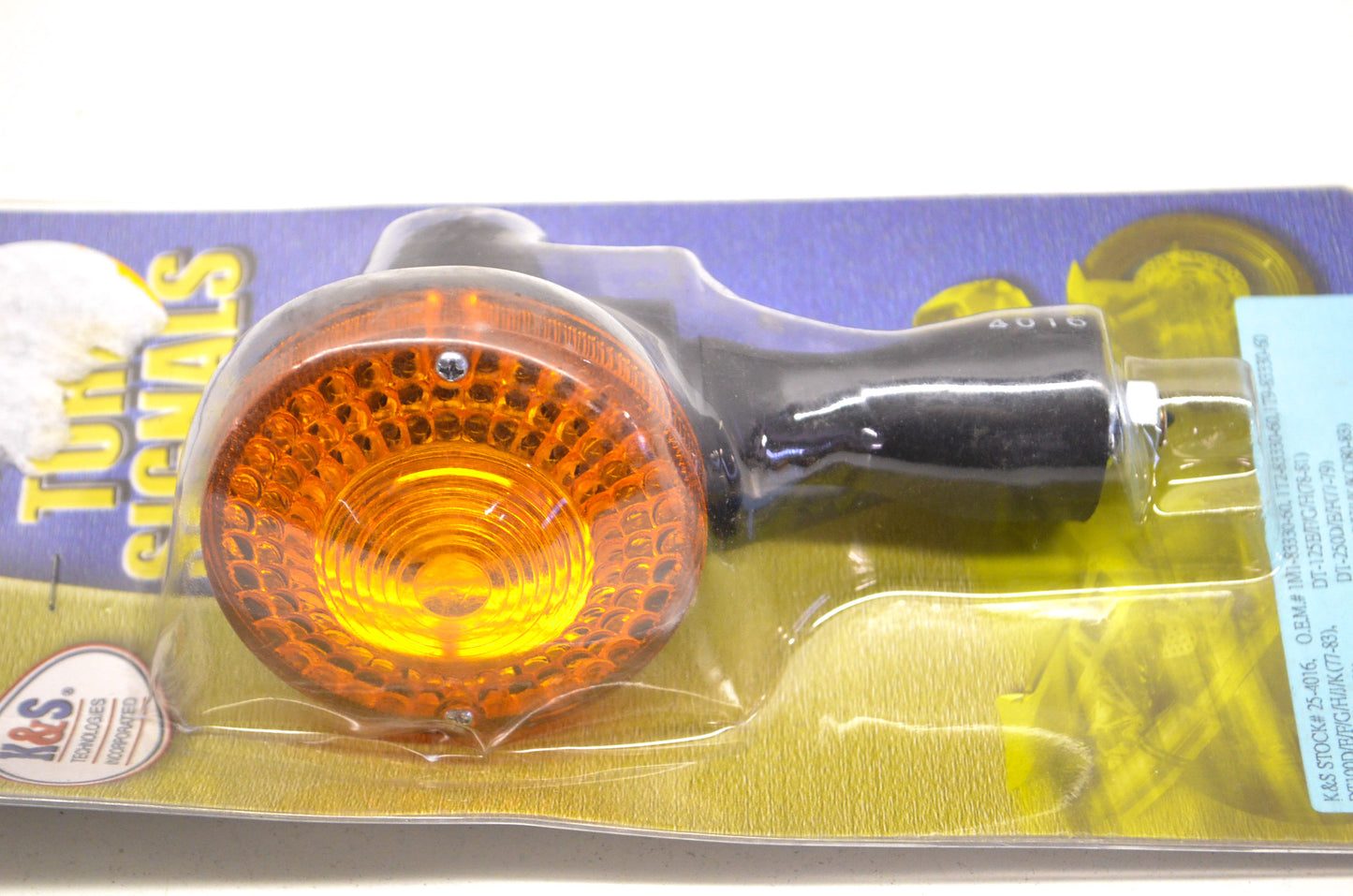 K&S 25-4016, 1M1-83330-60 Rear Turn Signal NOS