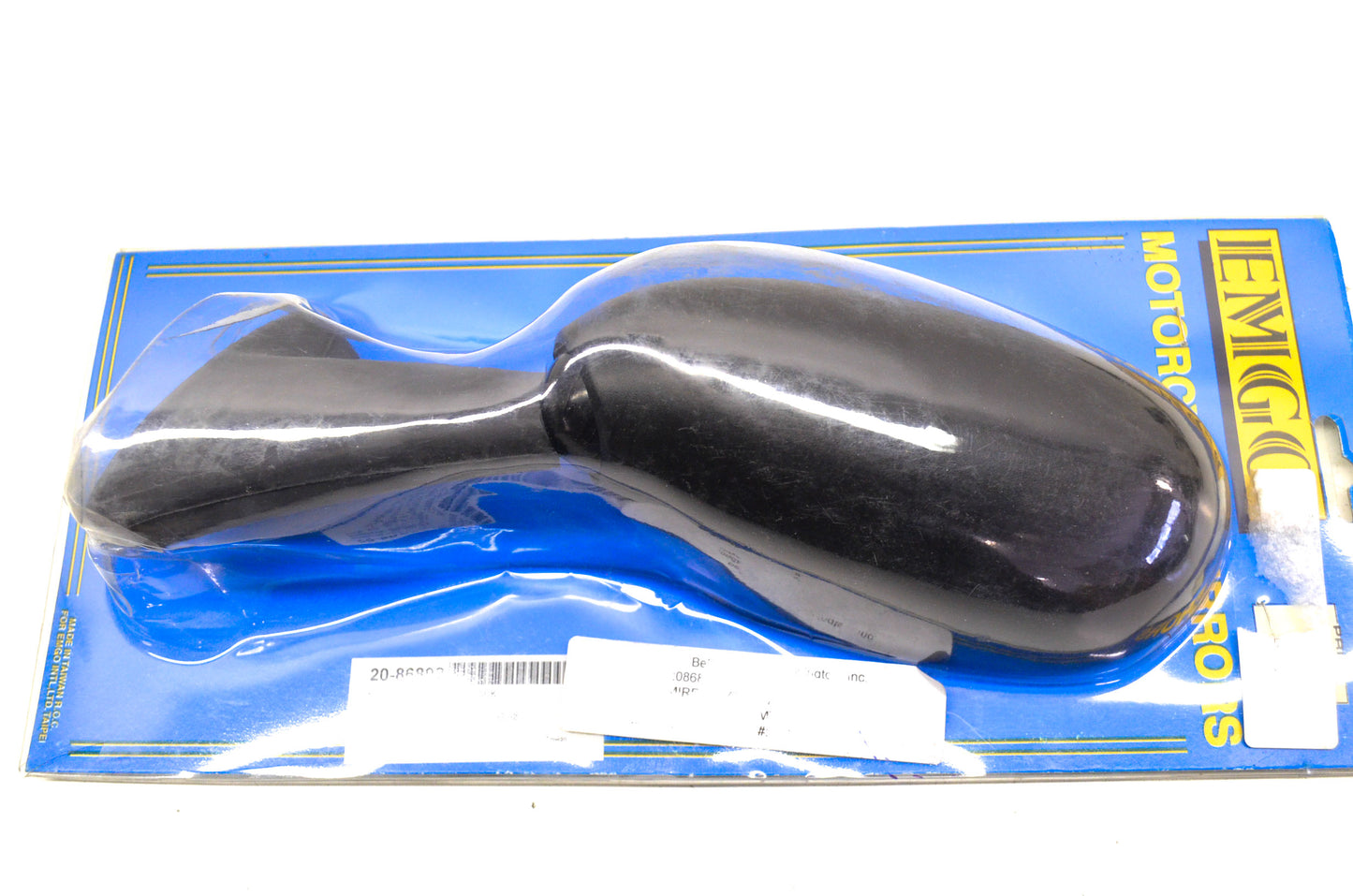 EMGO 20-86892, 4YR-26280-01 Matte Black Left Hand Replacement Mirror NOS