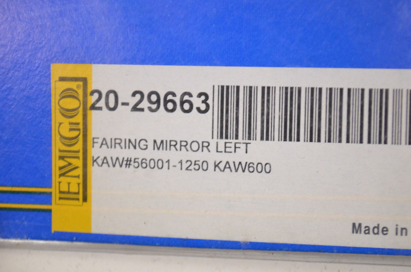 Left Hand Replacement Mirror NOS