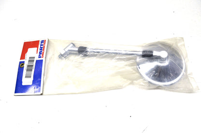 Parts Unlimited 0640-0343 Universal Round Chrome Mirror NOS