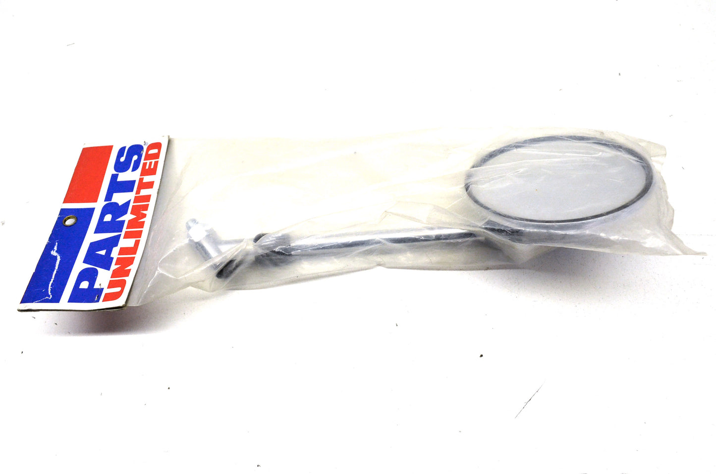 Parts Unlimited 0640-0343 Universal Round Chrome Mirror NOS