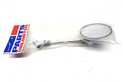 Parts Unlimited 0640-0343 Universal Round Chrome Mirror NOS