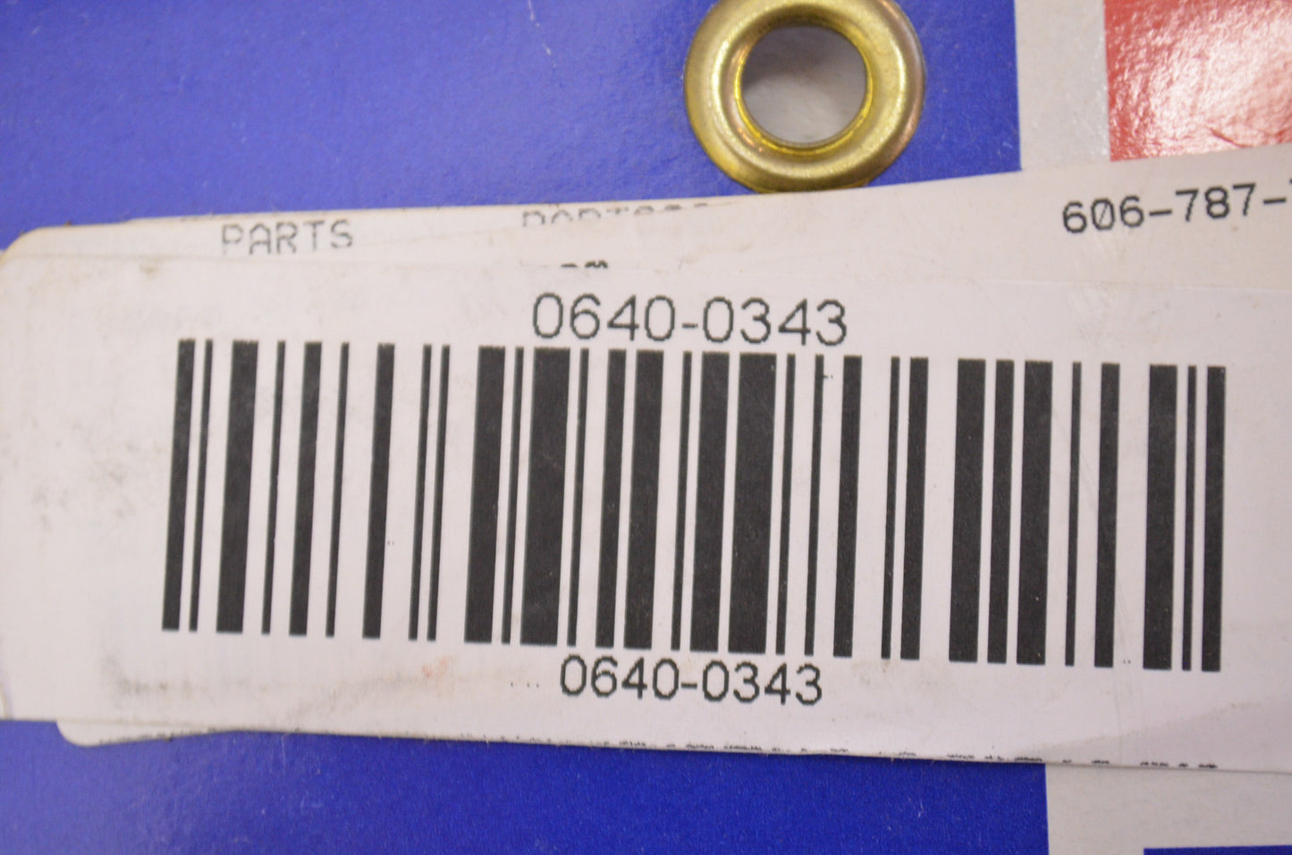 Parts Unlimited 0640-0343 Universal Round Chrome Mirror NOS