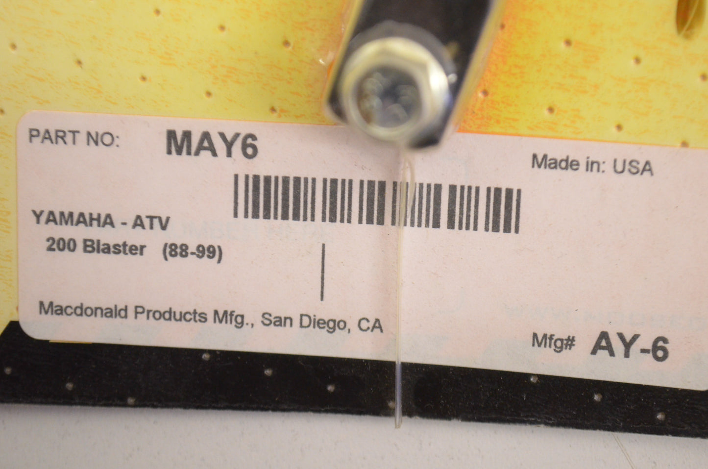 Moose Racing AY-6, MAY-6 Steel Folding Shift Lever NOS