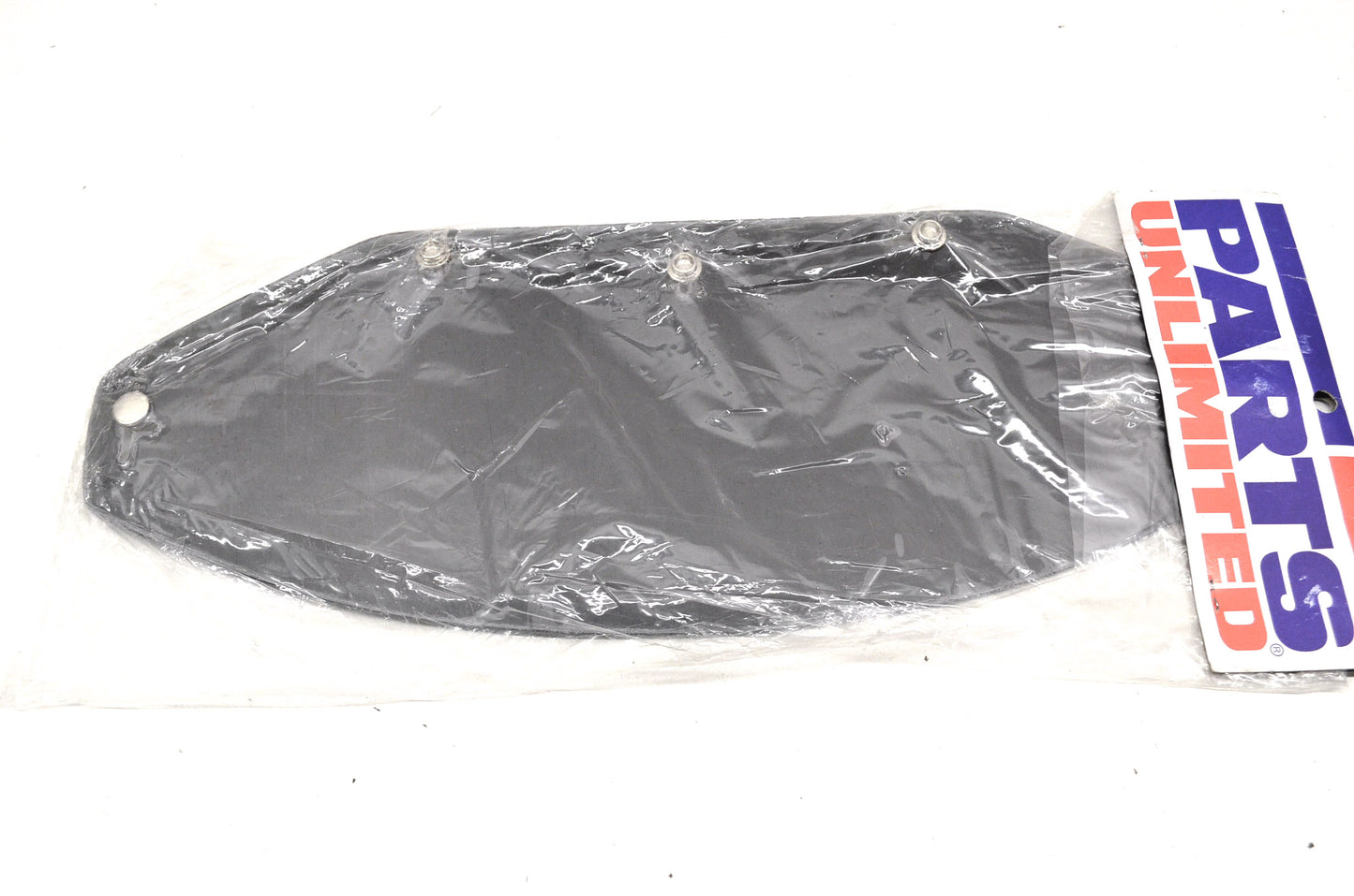 Parts Unlimited 0131-0045 Flat Face Shield Five Snap Smoke NOS