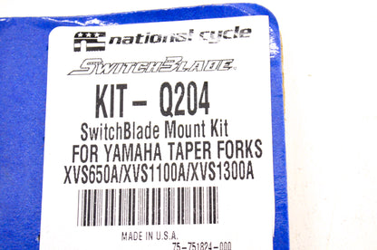 National Cycle 10-120510-000, Q204 Switchblade Mount Kit For Yamaha Taper Forks