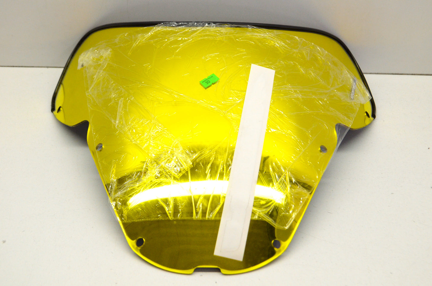 Windscreen Yellow Chrome NOS