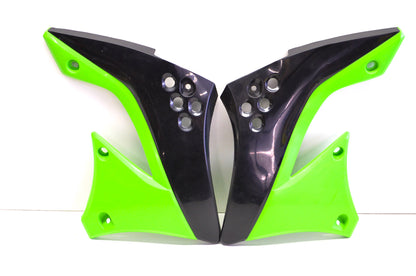 Radiator Shrouds Black/Green NOS