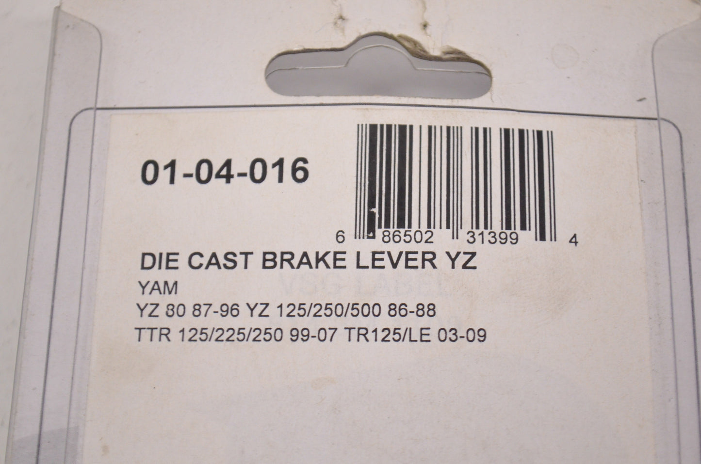 Sunline 01-04-016 Die-Cast Brake Lever NOS
