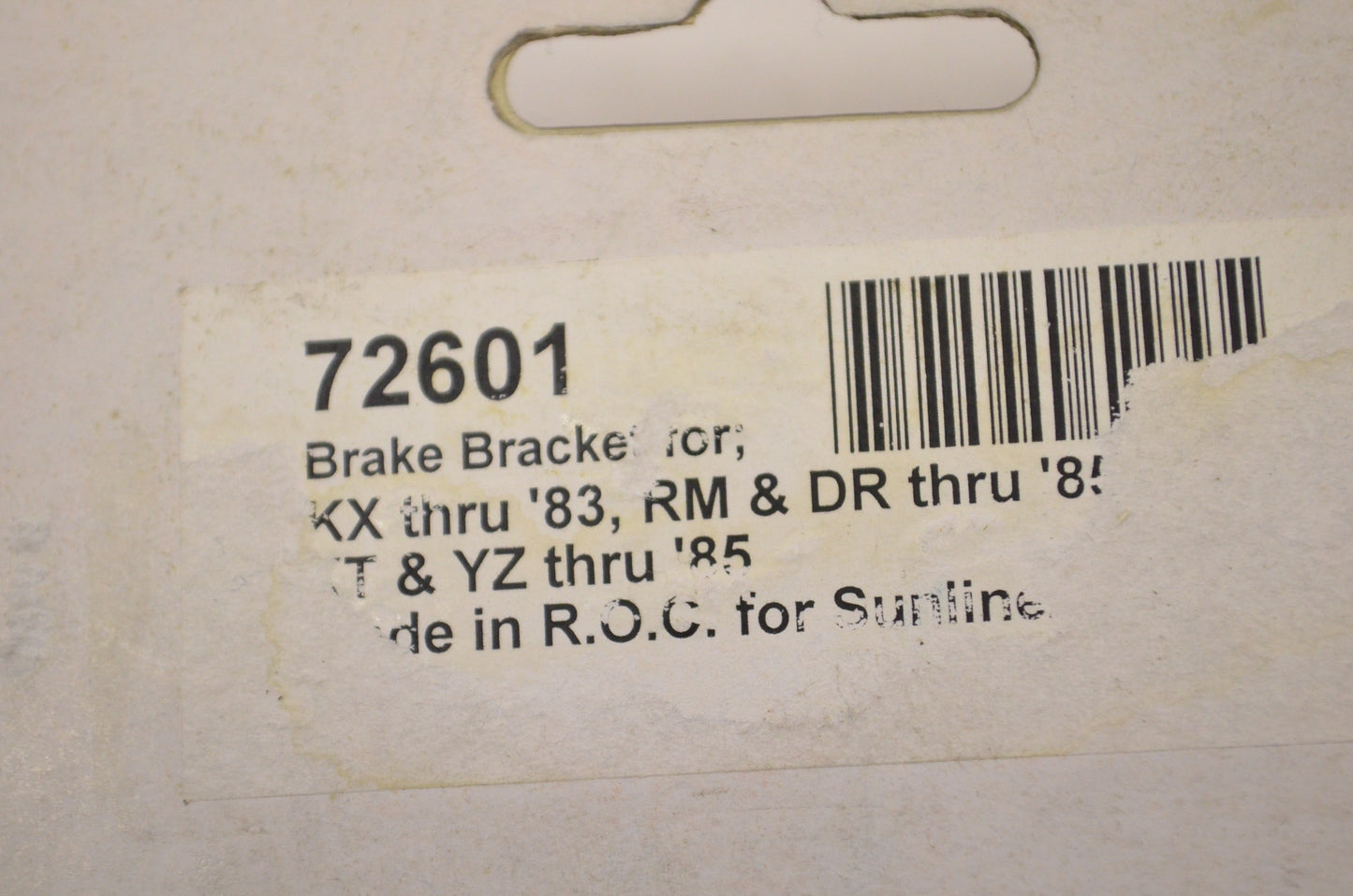 Sunline 72601 Clutch Bracket NOS