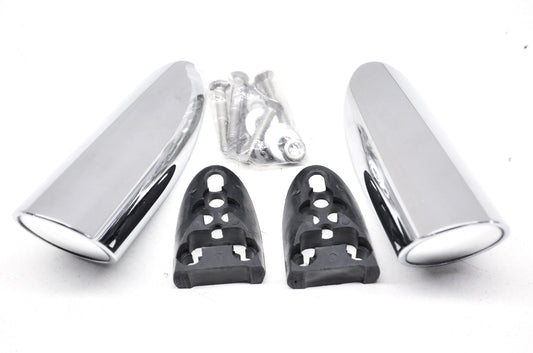 New ST-Machine Industry Pig Spotter Chrome Mirrors NOS