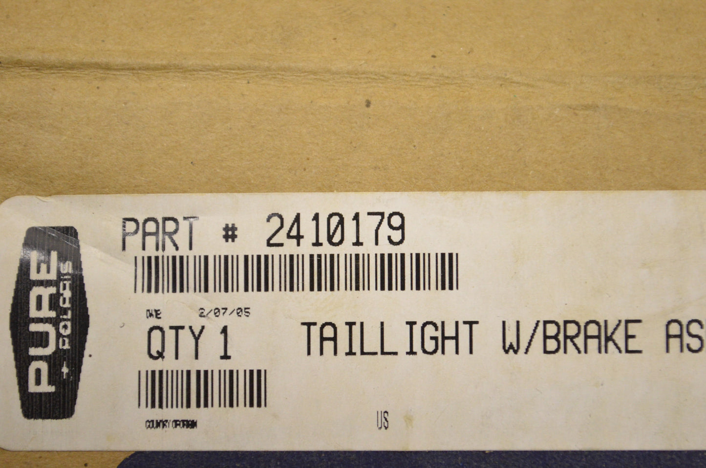 Taillight w/ Brake Assembly NOS