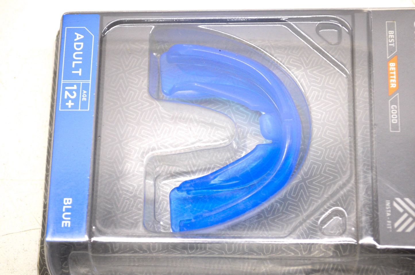 Blue Strapless Brace Mouth Guard Adult NOS