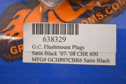 Greggs Customs 638329, GCHP07CBR6 Flush Mount Plugs NOS
