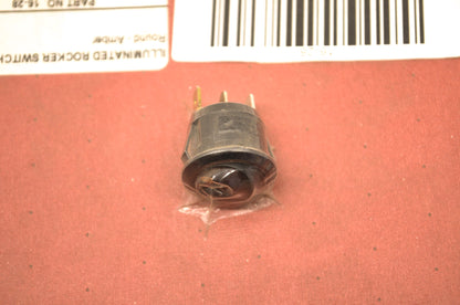 New Show Chrome Illuminated Rocker Switch NOS