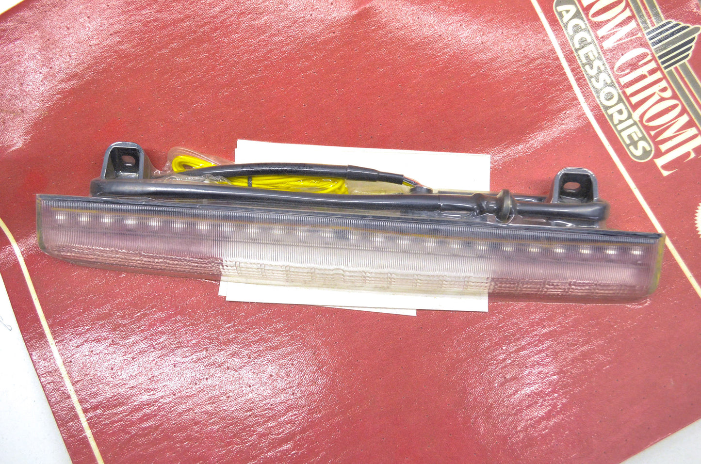 Show Chrome BB10528 Dual Function LED Spoiler Light w/ Clear Lens NOS
