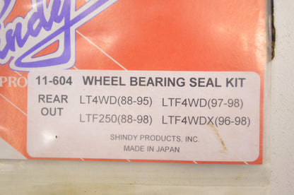 WPS 11-604, 68-3390 Rear Wheel Bearing Seal Kit NOS