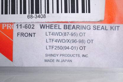 WPS 11-602, 68-3408 Front Wheel Bearing Seal Kit NOS