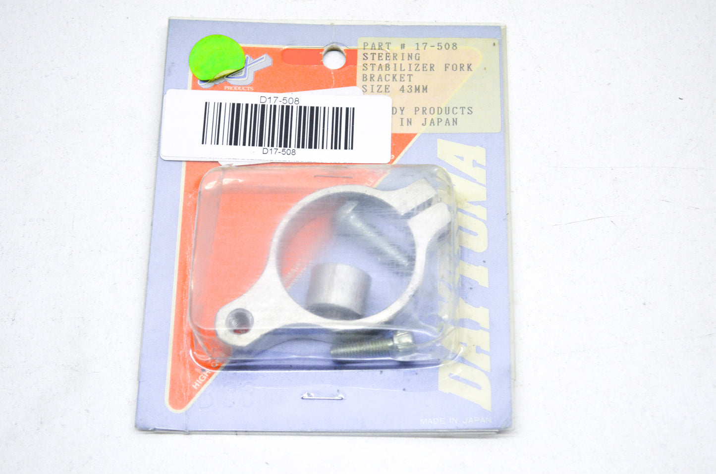 Shindy 17-508, D17-508 Steering Stabilizer Fork Bracket NOS