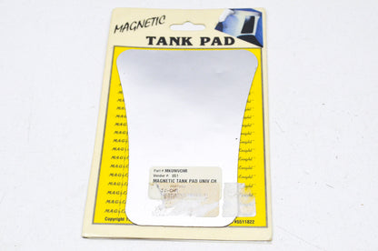 New Mag-Knight Universal Magnetic Chrome Tank Pad NOS