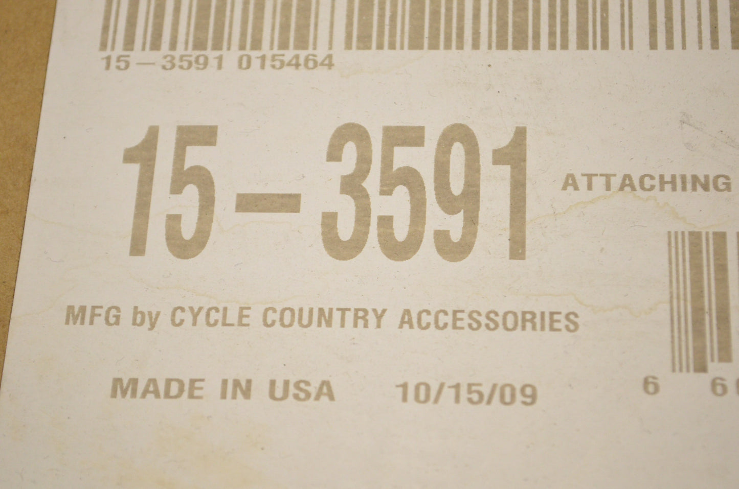 New Cycle Country Plow Mounting Kit NOS