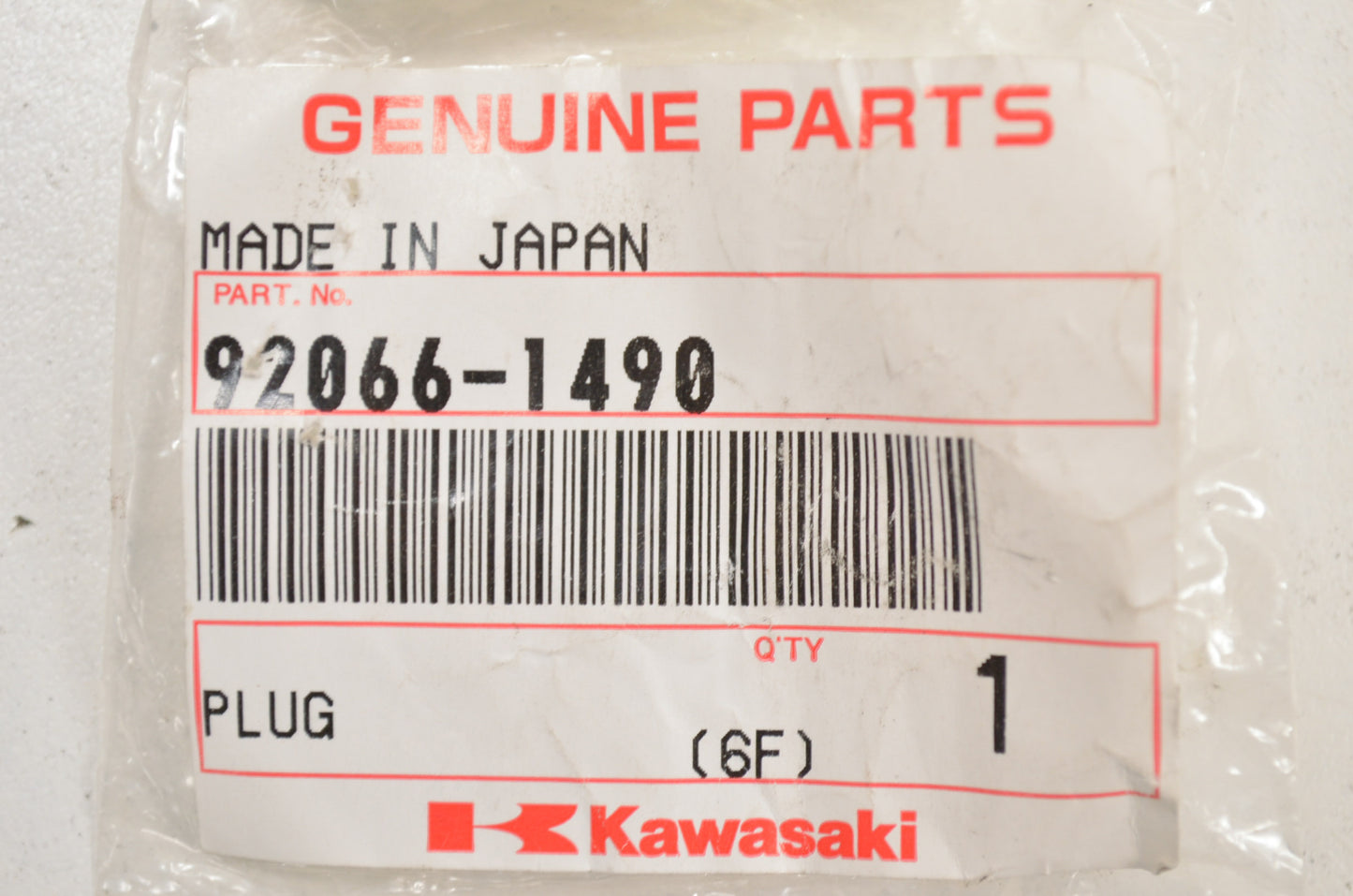 OEM Kawasaki 92066-1490 Plug