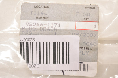 OEM Kawasaki 92066-1171 Drain Plug NOS
