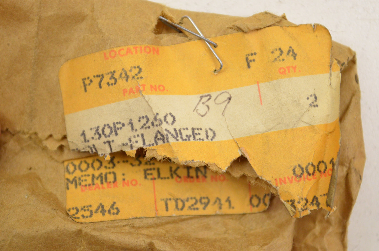 OEM Kawasaki 130P1260 Flanged Bolt NOS