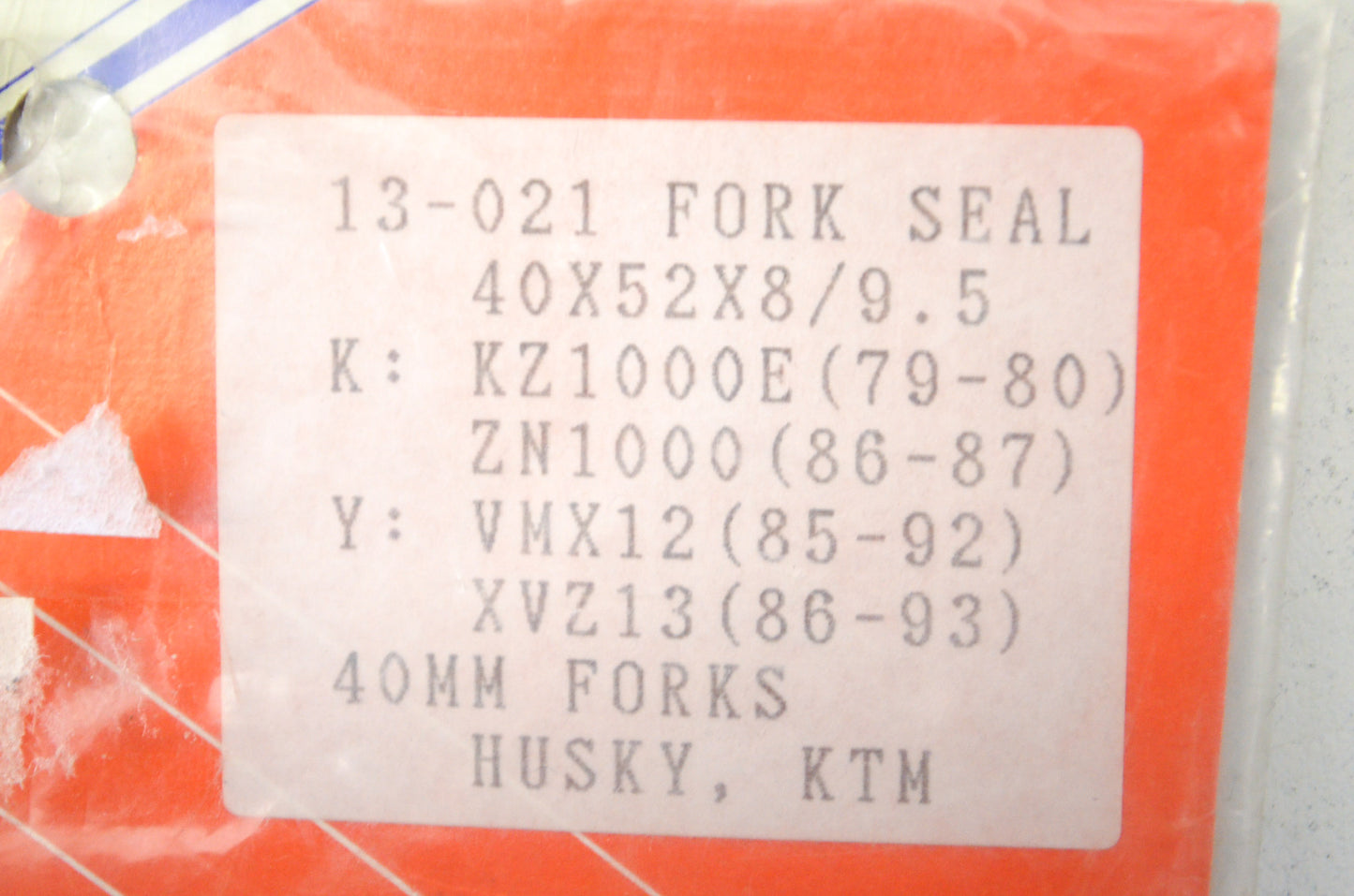 Shindy 13-021, FS-021 Fork Seal Kit NOS