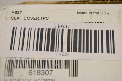 Honda SaddleSkin Seat Cover Black NOS