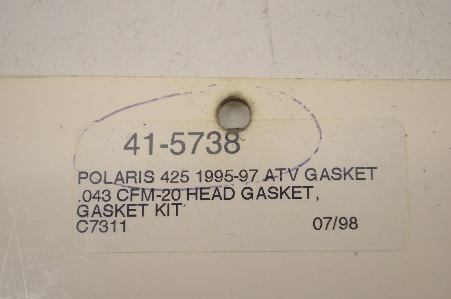 Polaris Head Gasket Kit NOS