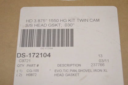 Harley Davidson Head Gasket Kit NOS